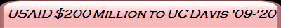 USAID $200 Million to UC Davis '09-'20